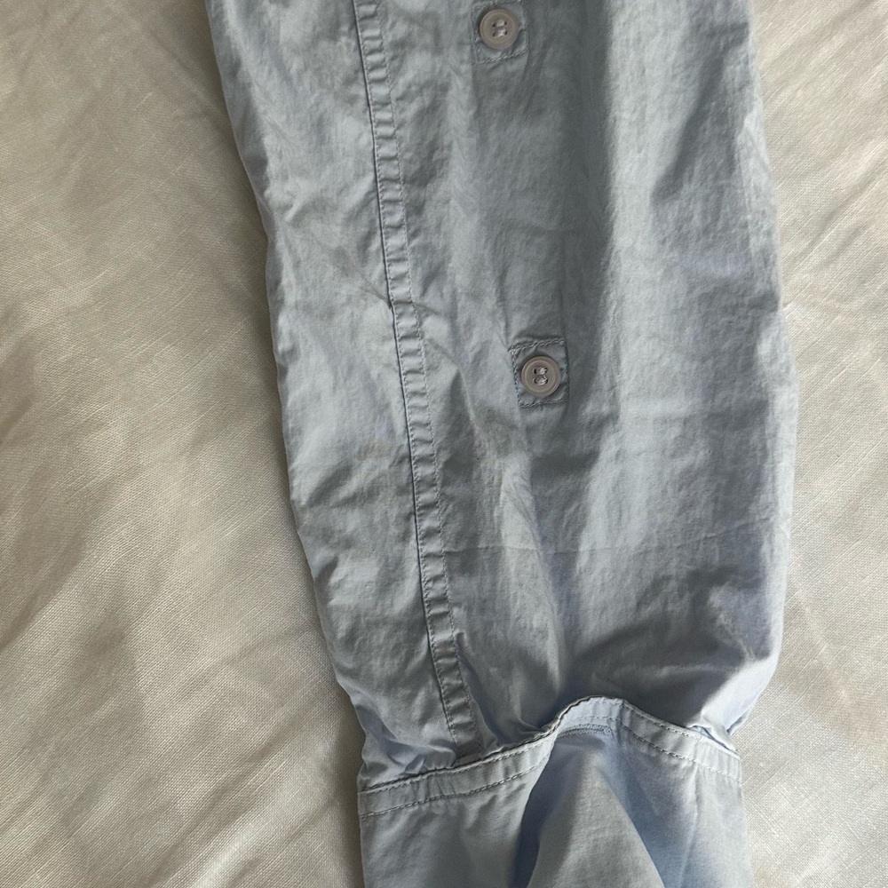 Citizens Of Humanity Light Blue Casual Button Down Shirt - Picture 6 of 6